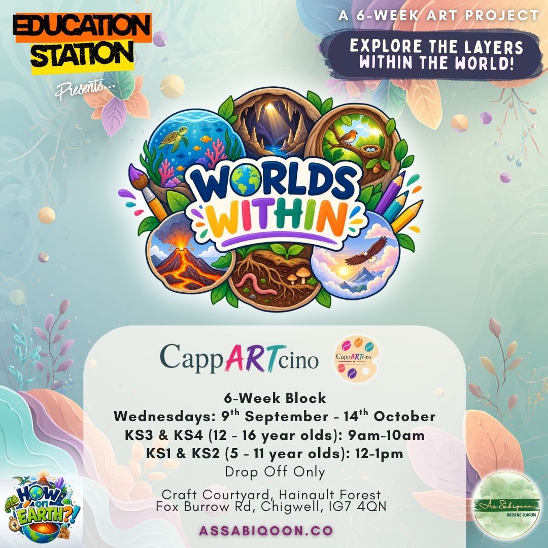 Worlds Within | Art Project | As Sabiqoon London Home Education Community Workshop