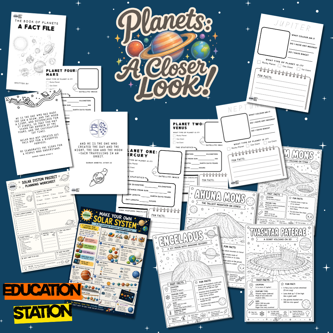 Out of this World: Week 2 - Planets: A Closer Look!
